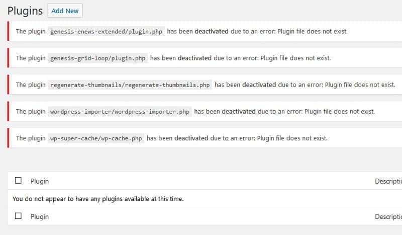 rename wp content folder plugin errors DzTechs | كيفية تغيير إسم مجلد Wp-content في WordPress وما يجب معرفته للقيام بذلك