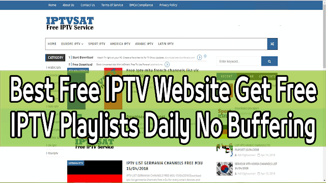 أفضل مواقع الويب التي تُوفر IPTV مجاني ومدى الحياة مع التحديث التلقائي بشكل يومي - مواقع