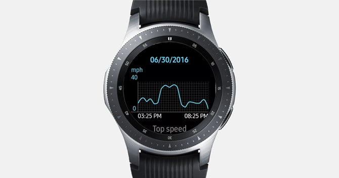 speedometer DzTechs | أفضل تطبيقات Galaxy Watch و Active 2 (لسنة 2023)