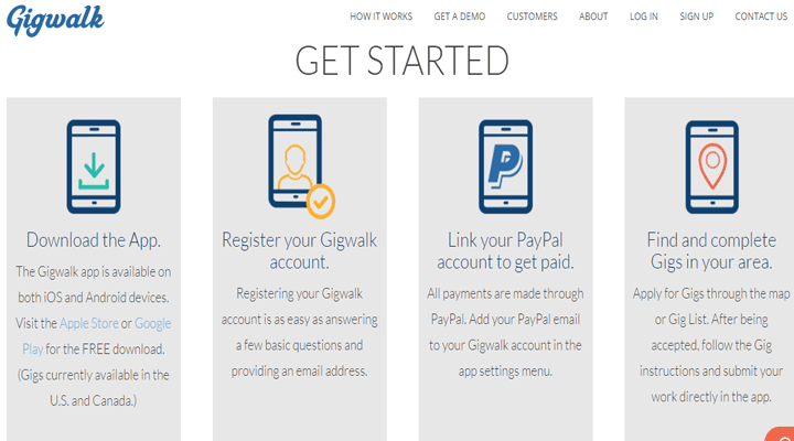 gigwalk DzTechs | أفضل تطبيقات ربح الأموال: استغل إمكانيات هاتفك الذكي لكسب أكثر من 500 دولار في الشهر