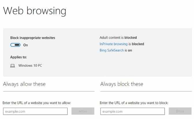 كيفية حظر المواد و المواقع الإباحية على Windows - مجانًا - الويندوز