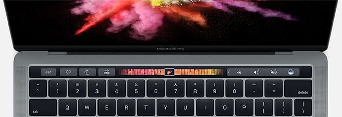 macbook pro touchbar min DzTechs | مقارنة بين MacBook و MacBook Pro وبين MacBook Air: ما هو MacBook المناسب لك؟