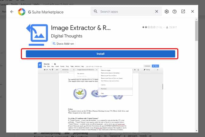 كيفية تنزيل الصور من محرر مستندات Google - Google Office Suite