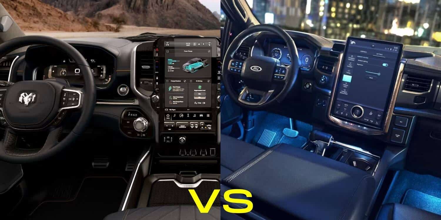 مقارنة بين Ram 1500 REV et Ford F-150 Lightning: أي من سيارات البيك آب الكهربائية تتفوق؟ - السيارات الكهربائية