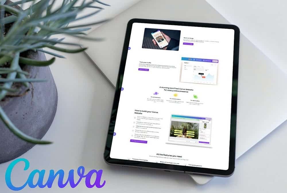 ميزات وعيوب استخدام أداة إنشاء مواقع الويب في Canva لتصميم موقعك على الويب - شروحات