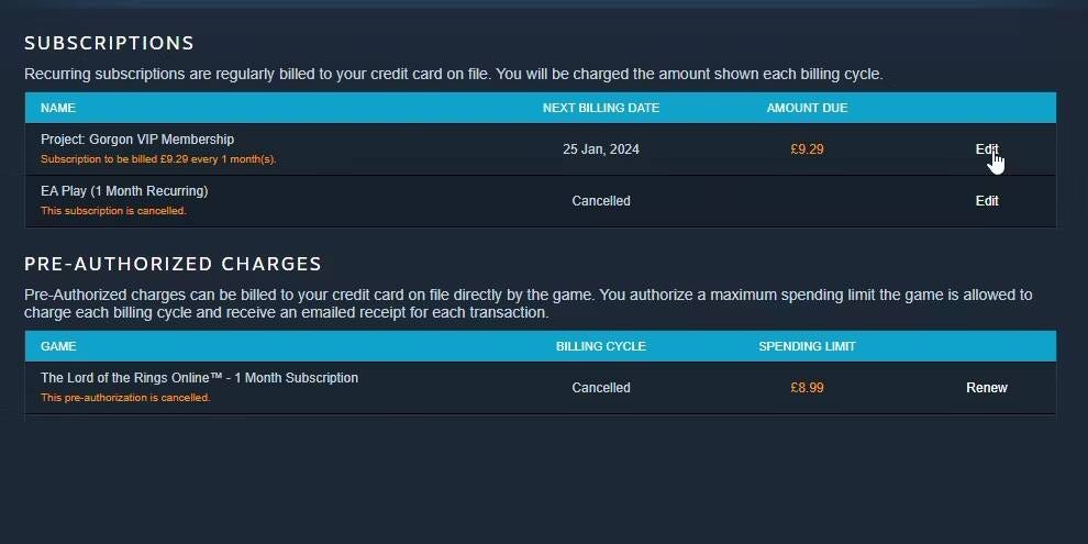 خطوات إلغاء الاشتراكات الدورية بسهولة على Steam لإدارة حسابك بكفاءة - شروحات