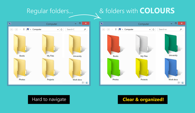 كيفية تغيير لون مجلد في Windows بطرق مختلفة تقنيات ديزاد