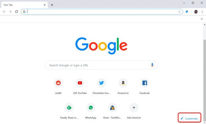 كيفية تعيين خلفية مخصصة على شاشة Google Chrome الرئيسية تقنيات ديزاد