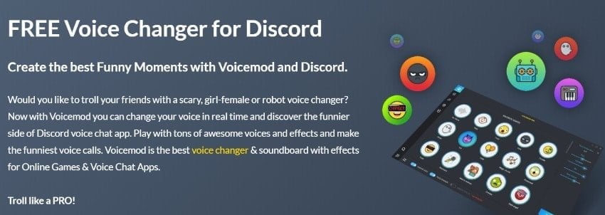 Modificateur de voix  comment utiliser Voicemod sur Discord