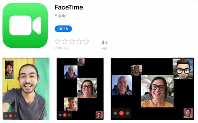 iOS | Group FaceTime 2 | FaceTime app on iPad App Store ugVGBTfs DzTechs