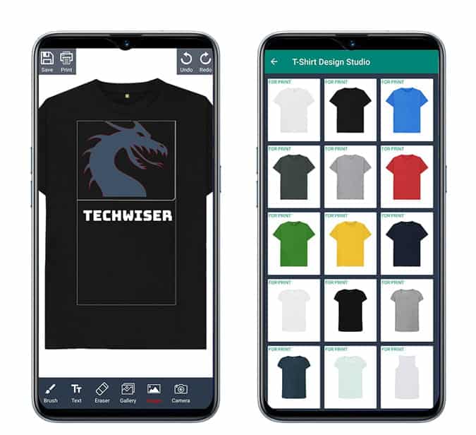 extraer idea Clavijas Las mejores aplicaciones de diseño de camisetas para crear tus propias  camisetas personalizadas | Dz Techs