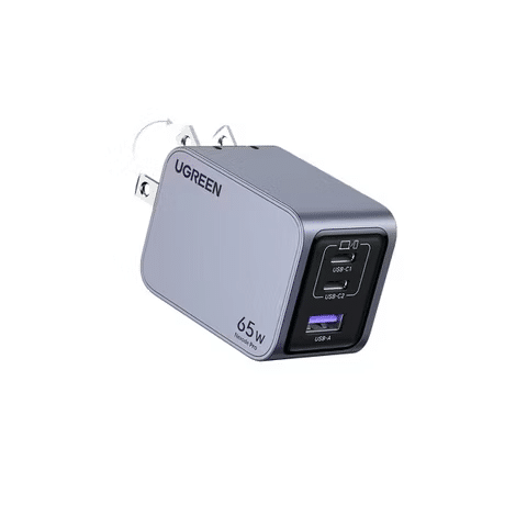 مراجعات | Ugreen Nexode Pro 65W USB-C 6 | nexode pro 65w 3 port gan fast charger 237205.avif